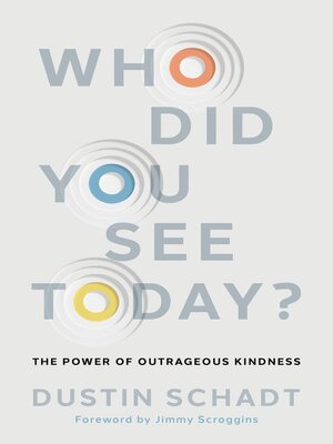 cover image of Who Did You See Today?